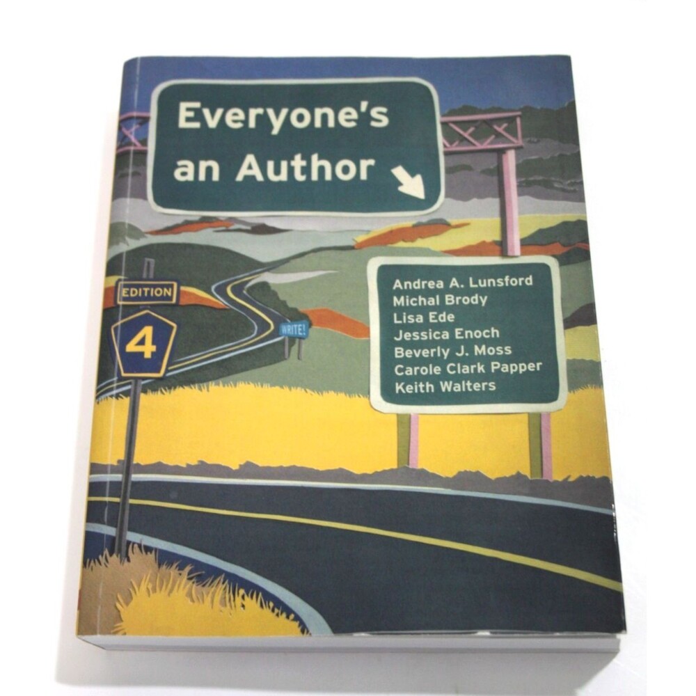 Everyone's an Author with Readings 4th Edition Andrea A. Lunsford 2023 Paperback